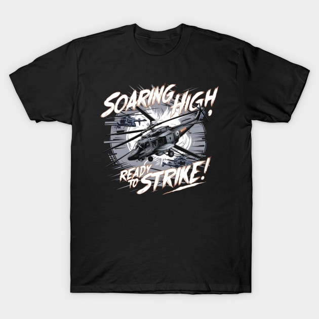 Sky Warriors: Aerial Assault Command T-Shirt by WEARWORLD